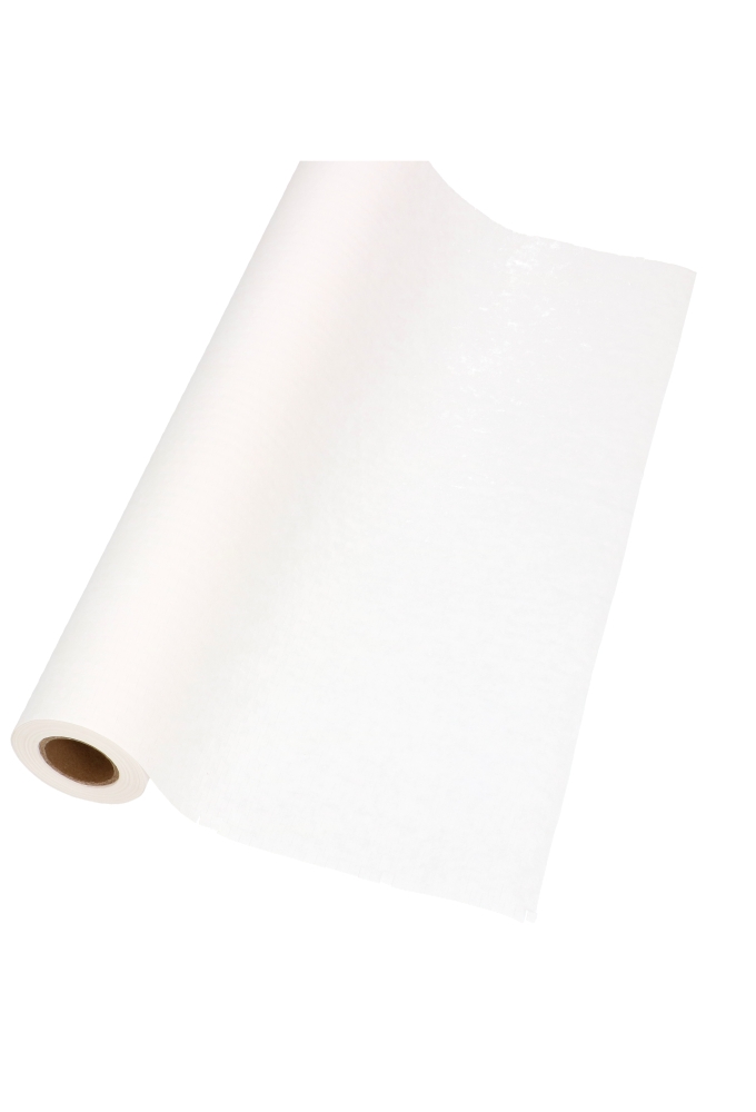 Kraft Stretch Papier Net Wit 50cm x 25meter