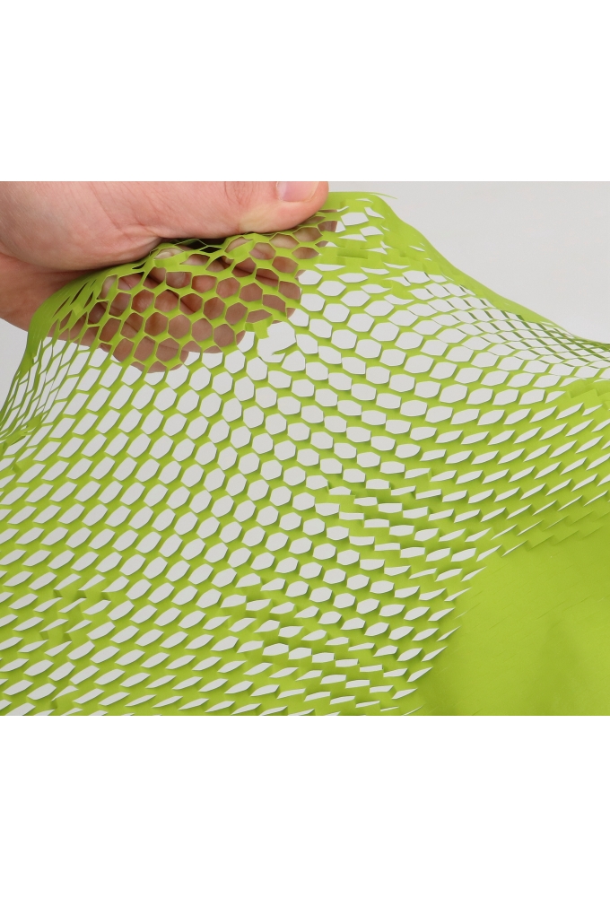 Kraft Stretch Papier Net Groen 50cm x 25meter