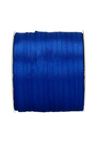 Satijn Dubbel Lint 6mm x 100 meter Donker Blauw