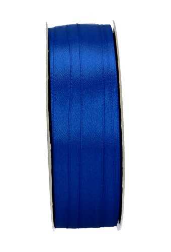 Satijn Dubbel Lint 12mm x 100 meter Donker Blauw