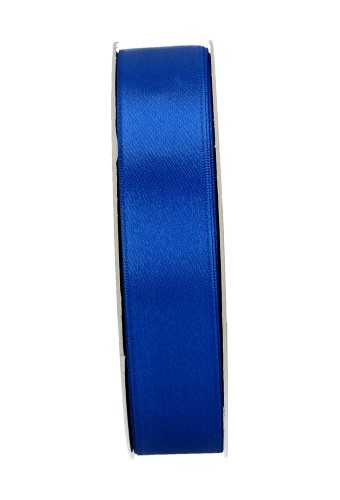 Satijn Dubbel Lint 25mm x 50 meter Donker Blauw