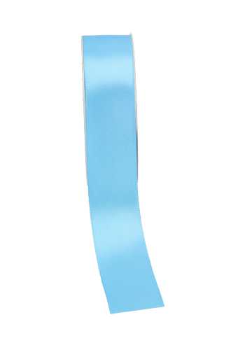 Satijn Dubbel Lint 40mm x 25 meter Middel Blauw