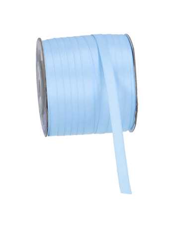 Satijn Dubbel Lint 6mm x 100 meter Licht Blauw