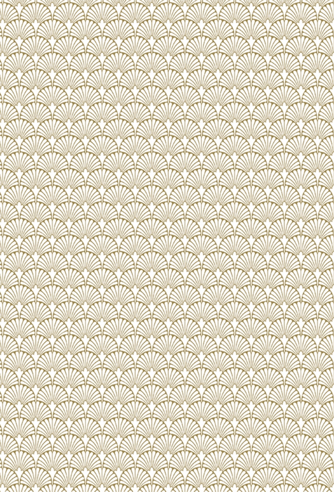 Cadeaupapier Coated victoria goud 70cm x 200meter