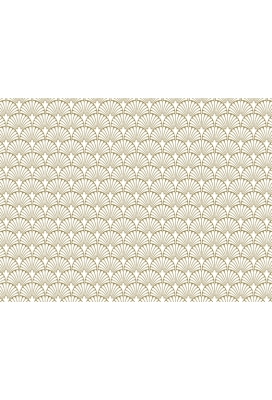 Cadeaupapier Coated victoria goud 70cm x 200meter Cadeaupapier Coated victoria goud 70cm x 200meter