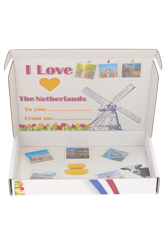 Brievenbusdoos Greetings The Netherlands A5 22x16x2.8cm 10stuks