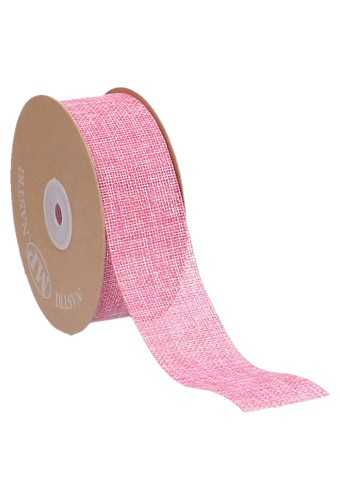 Geschenklint Canvas Roze 40mm x 20 meter