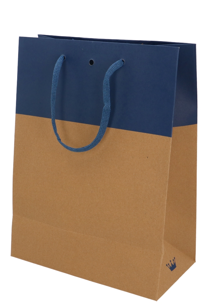 Cadeautasjes Palli Met Lintgleuf & Blauw 25x13x33cm 10stuks