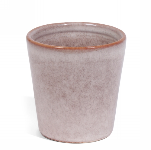 Jens Living Keramieken Mok Taupe 7.9x7.9x7.8cm 1stuks