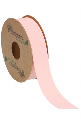 Geschenklint Satijn Dubbel Recycled Pet Pink 25mm x 20 meter