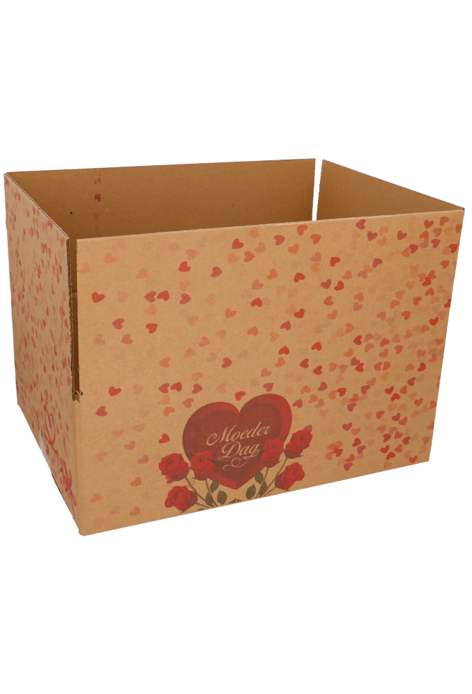 Geschenkdozen Moederdag kraft 39x29x13cm 15stuks