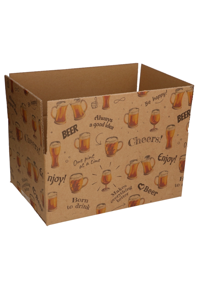 Geschenkdozen Cheers Beer 31x20x14cm 30stuks