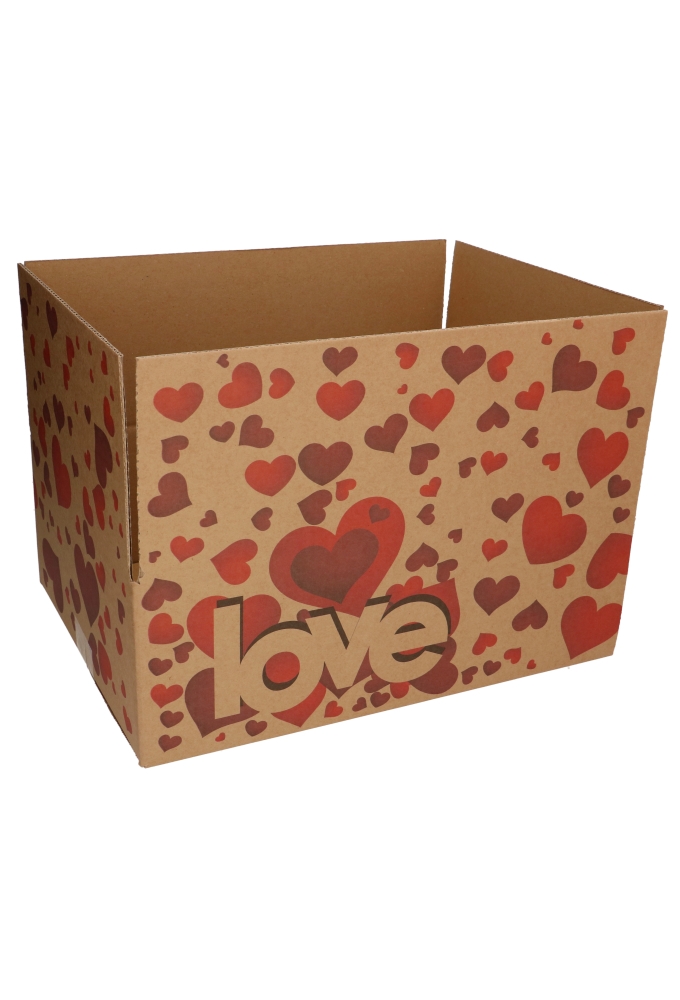 Geschenkdozen Love 39x29x13cm 15stuks