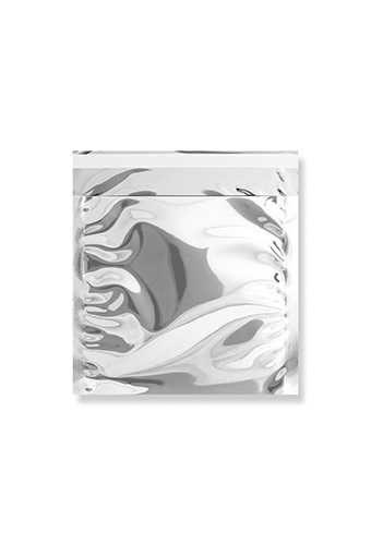 Folie Enveloppen Leuven Metallic Zilver 16.5x16.5cm 100stuks