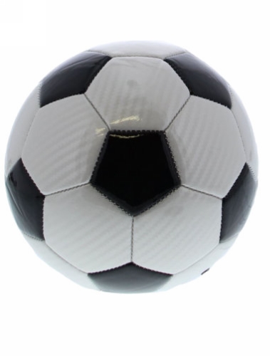 Korf Voetbal Zwart & Wit 15cm 5 stuks & 5x Cellofaan Zakjes 1xBalnaald