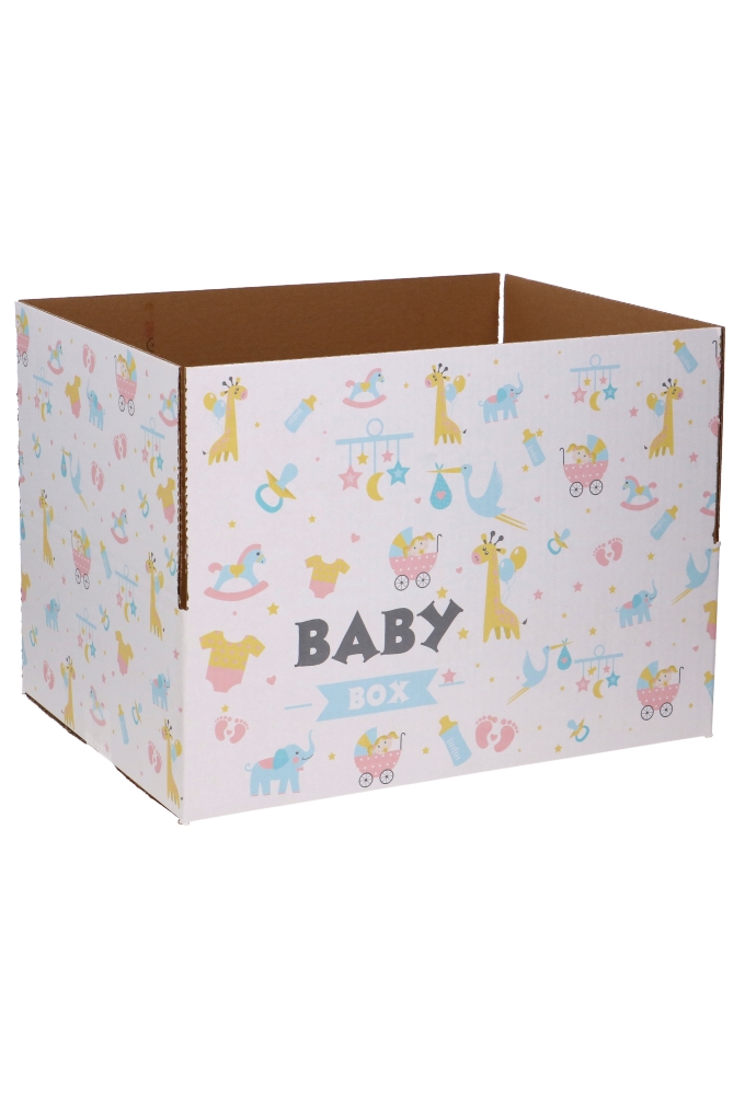 Geschenkdozen Baby Box 39x29x13cm 15stuks