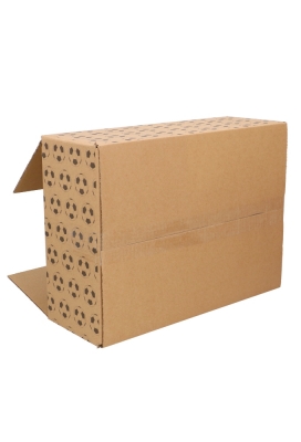 Geschenkdozen Voetbal kraft 39x29x13cm 15stuks