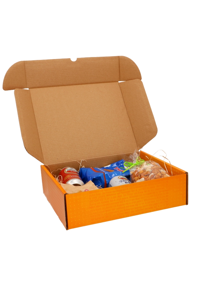 Geschenkdozen Met Klep Wij Houden Van Oranje 33.5x28.4x9.5cm 25stuks