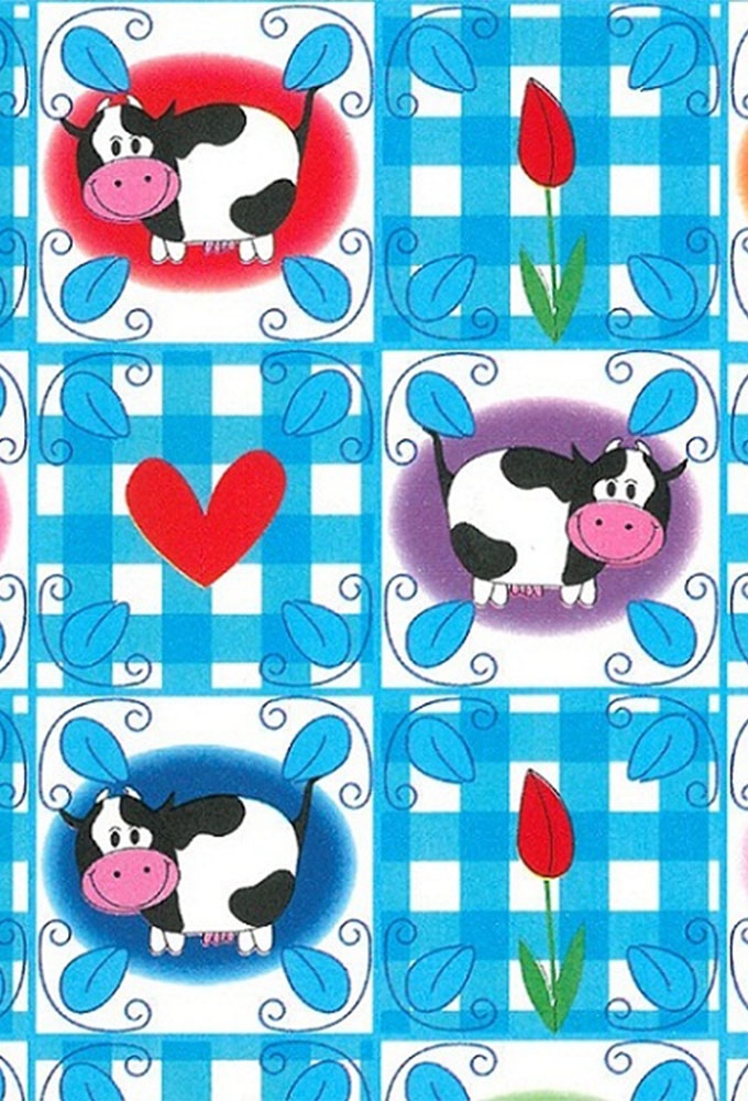 Geschenkpapier Cows Coated 30cm x 200meter