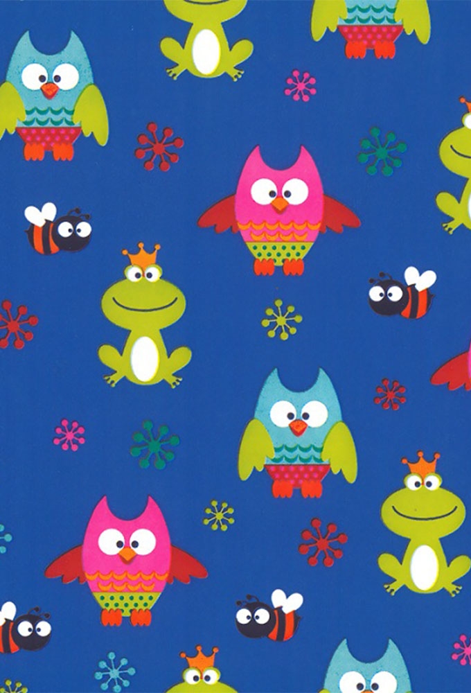 Geschenkpapier Coated Animals 30cm x 200meter