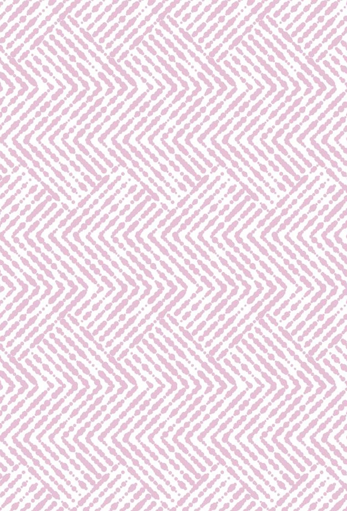 Geschenkpapier Coated Zigzag pink 50cm x 200meter
