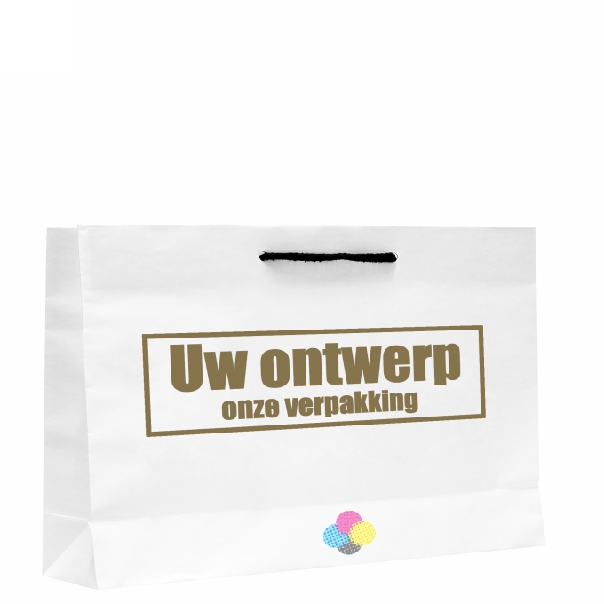 Luxe Tassen Bedrukken Met Logo 170GRAM & Koord 37x9x24cm