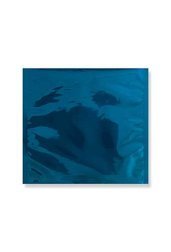 Folie Enveloppen Leuven Metallic Blauw 22x22cm 100stuks