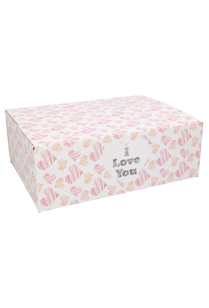 Geschenkdozen I Love You 39x29x13cm 15stuks