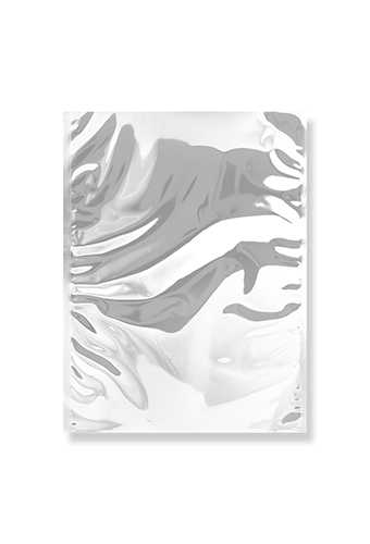 Folie Enveloppen Leuven Metallic Zilver 22.9X32.4cm A4 50stuks