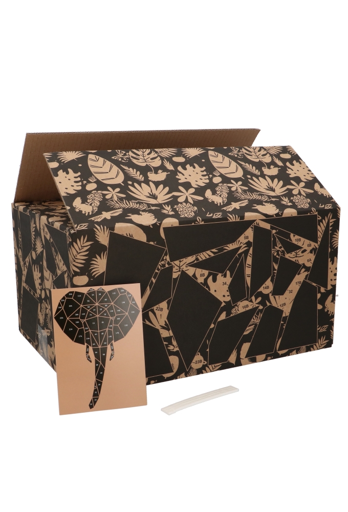 Kerstpakketdozen Jungle 39x29x23.2cm 15stuks