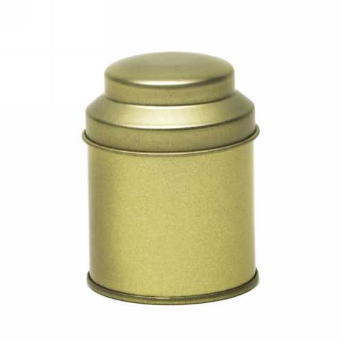 Blikken Goud Blanco Rond r5.3x7cm 12stuks