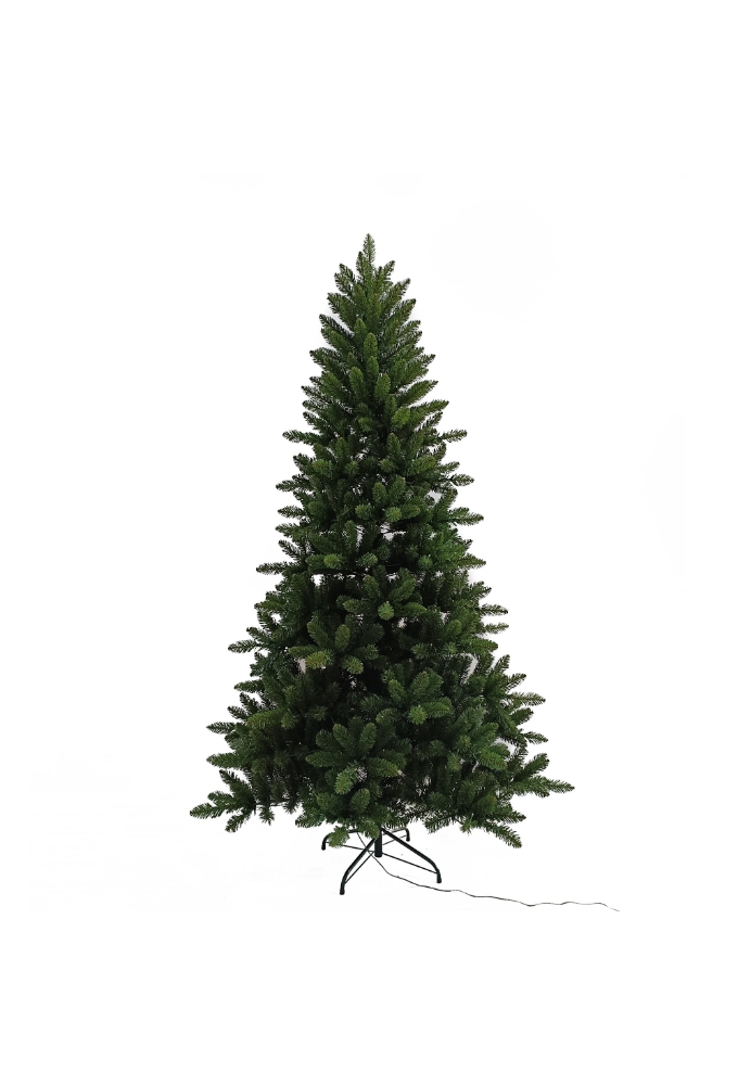 Kerstboom Danby PVC 124x124x210cm zonder verlichting 1stuks