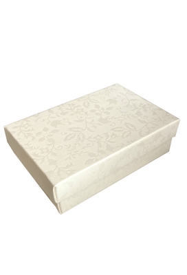 Luxe Kadodoosje & Deksel Bruno CREME Rank 13x9x3.5cm 310gr 10stuks