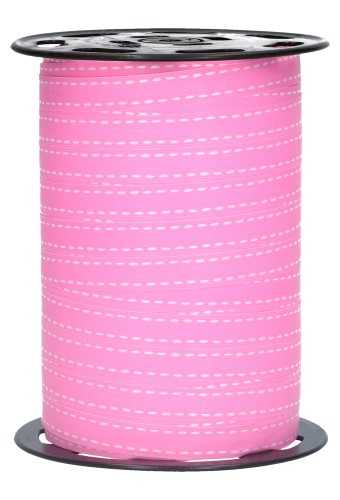 Krullint Stiksel Roze 10mm x 225 meter