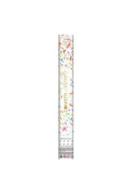 Confetti Shooter Multi Colours  40cm schiet 4 meter hoog