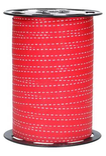 Krullint Stiksel Rood 10mm x 225 meter