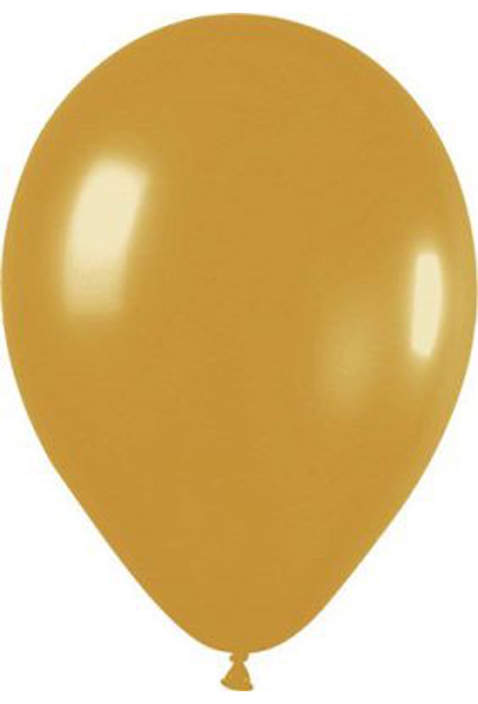 Ballonnen Goud 30cm Latex 50stuks