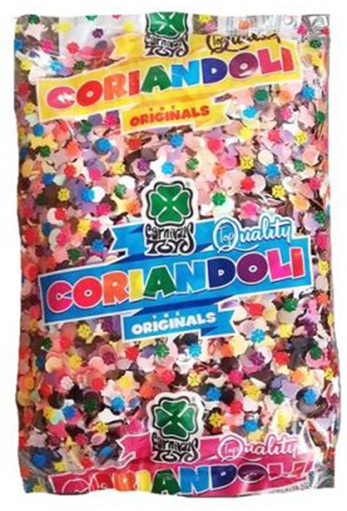 Confetti Strooi Papier gekleurd 100Gram