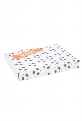 Brievenbusdoos EK Of WK Voetbal A5 22x16x2.8cm 10stuks
