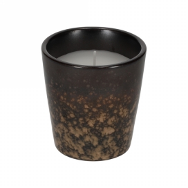 Jens Living Mok Kaars Bruin 7.8x7.8x8cm 1stuks Jens Living Mok Kaars Bruin 7.8x7.8x8cm 1stuks