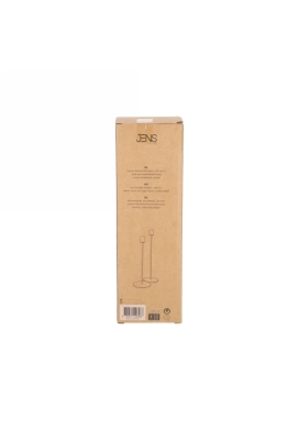 Jens Living Kandelaar Finn Zwart set van 2stuks 8x8x30cm 1stuks Jens Living Kandelaar Finn Zwart set van 2stuks 8x8x30cm 1stuks