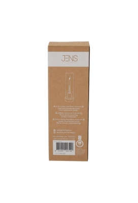Jens Living Kandelaar Tess Wit 9x9x28.5cm 1stuks Jens Living Kandelaar Tess Wit 9x9x28.5cm 1stuks