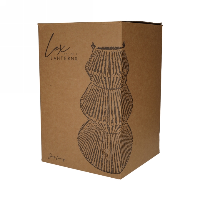 JENS Living Lantaarns Lex Groen  & 3 1stuks