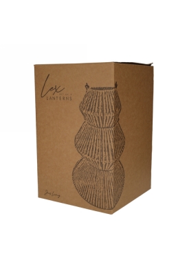 JENS Living Lantaarns Lex Grijs  & 3 1stuks