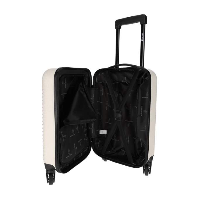 Norlander Tarwestro Trolley Naturel 32.5x22.5x52cm 1stuks Norlander Tarwestro Trolley Naturel 32.5x22.5x52cm 1stuks