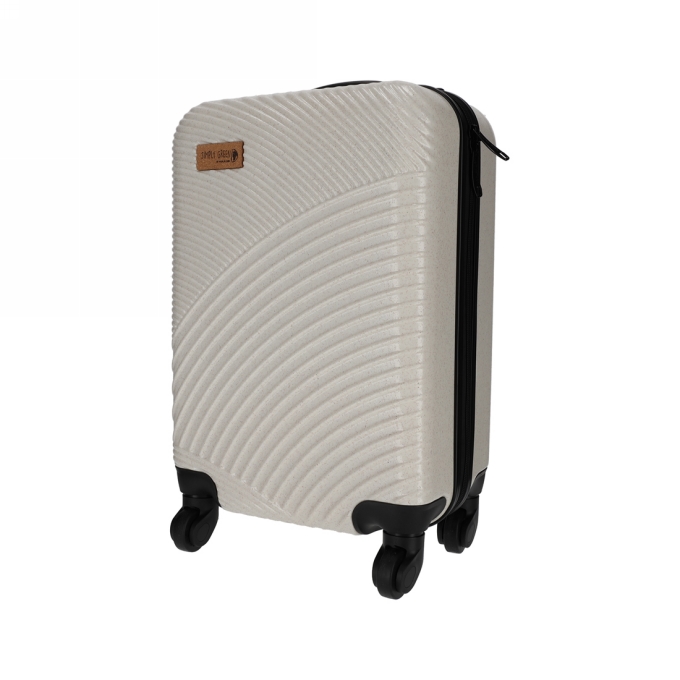 Norlander Tarwestro Trolley Naturel 32.5x22.5x52cm 1stuks