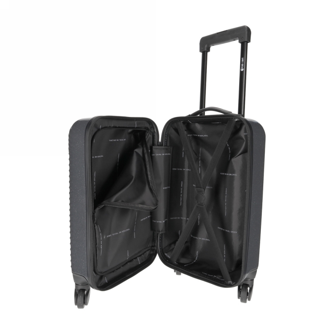 Norlander Tarwestro Trolley Grijs 32.5x22.5x52cm 1stuks Norlander Tarwestro Trolley Grijs 32.5x22.5x52cm 1stuks