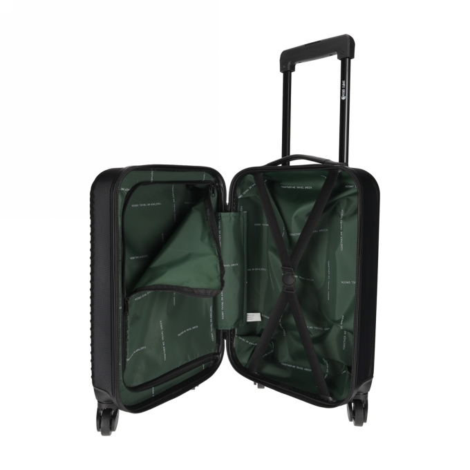 Norlander Travel Green Trolley Rpet 2.0 Zwart 32.5x22.5x52cm 1stuks Norlander Travel Green Trolley Rpet 2.0 Zwart 32.5x22.5x52cm 1stuks