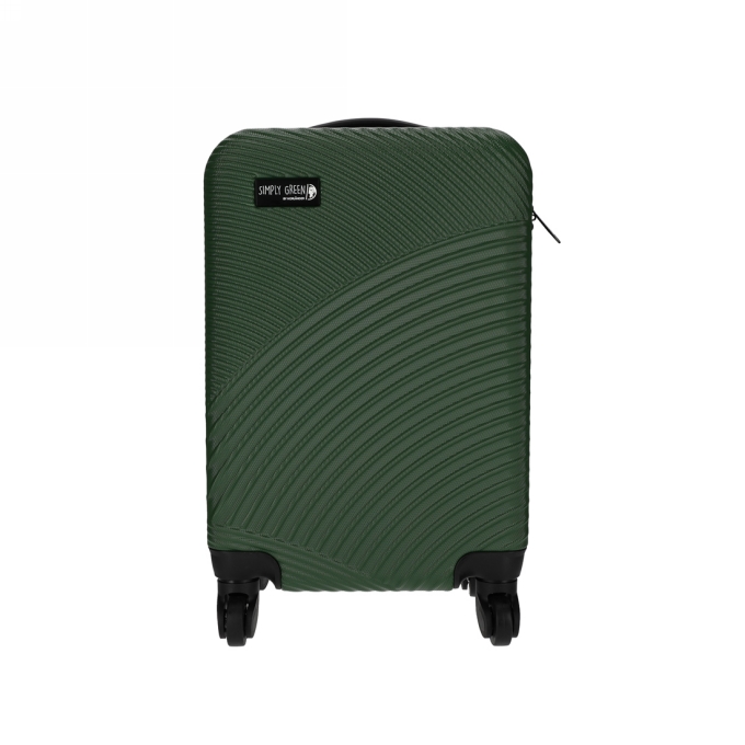 Norlander Travel Green Trolley Rpet 2.0 Groen 32.5x22.5x52cm 1stuks
