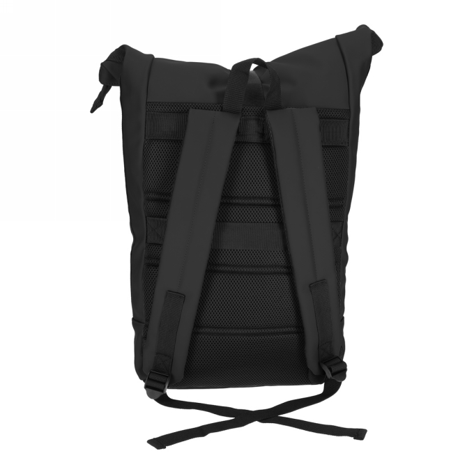 Norlander Dull Pu Rol Rugtas 2.0 Zwart 30x15x57cm 1stuks Norlander Dull Pu Rol Rugtas 2.0 Zwart 30x15x57cm 1stuks